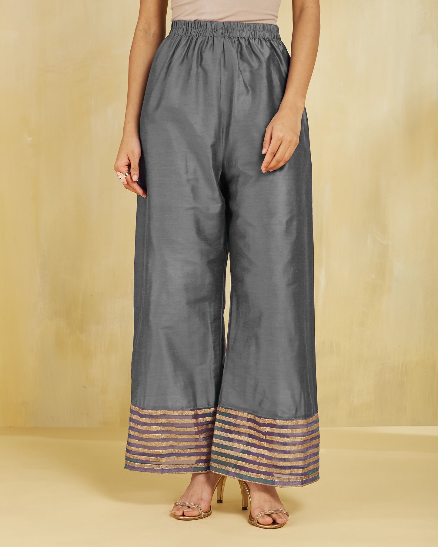 Firoza Kurta With Plazo And Dupatta