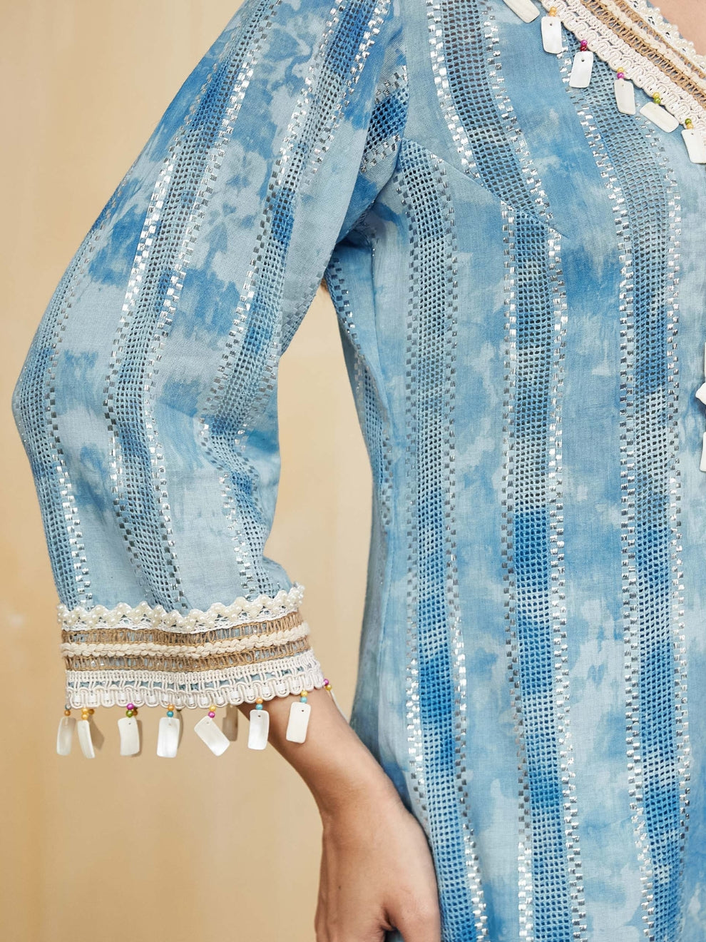 Anushka U Cut Kurta With Pant