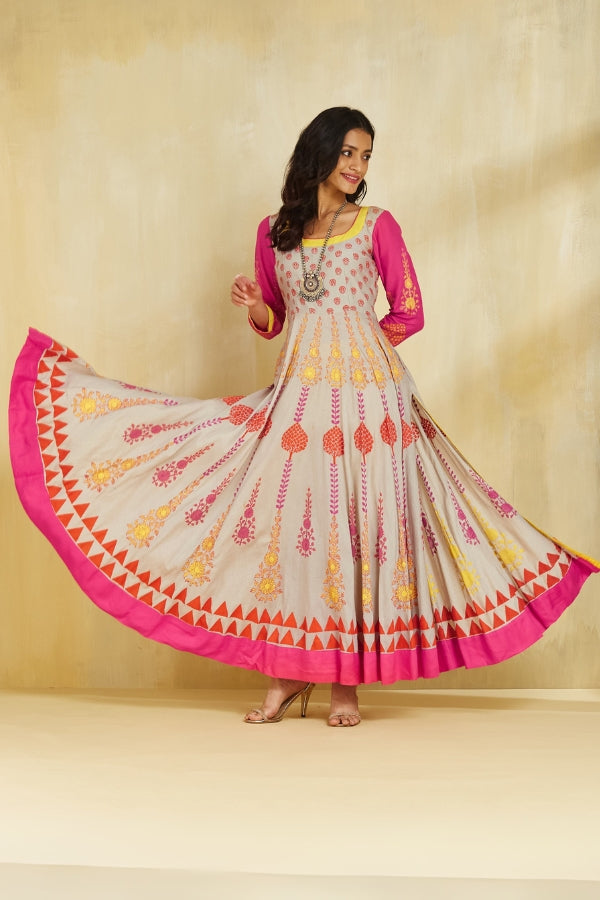 Firoza kurta with plazo and dupatta