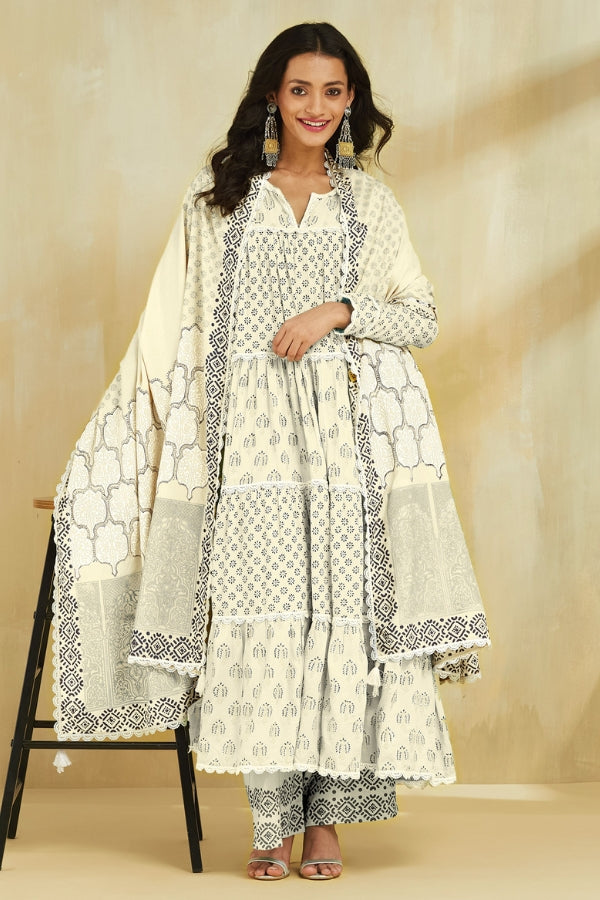 Firoza Kurta With Plazo