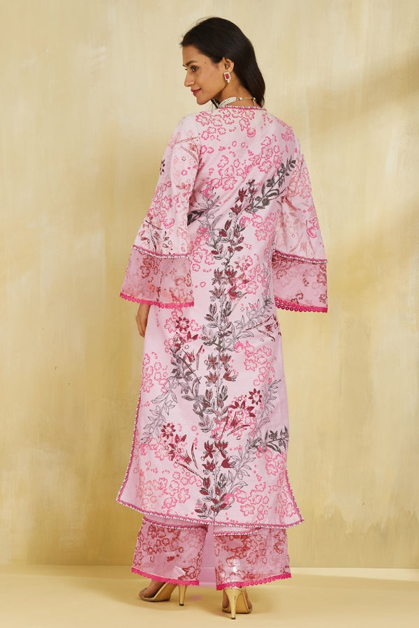 Firoza Kurta With Plazo