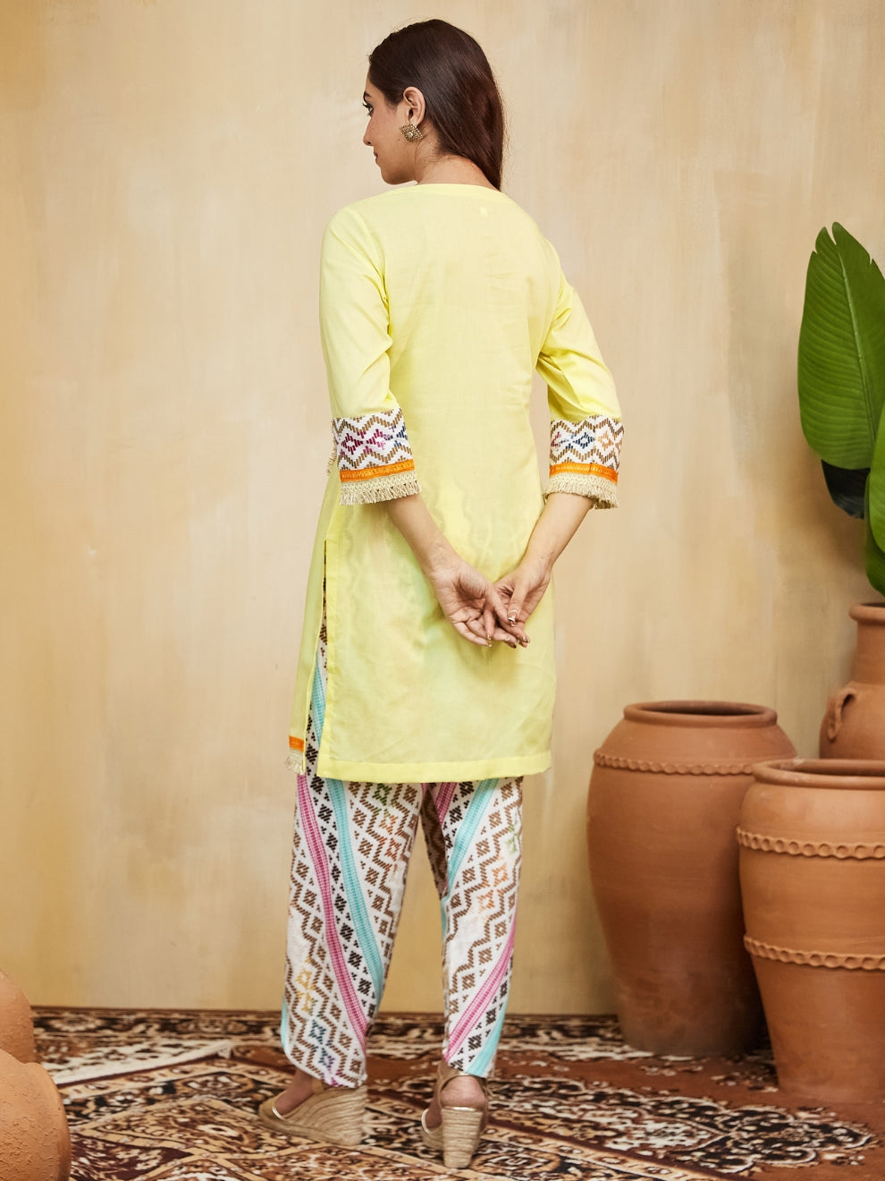 Anushka Straight Kurta With Dhoti