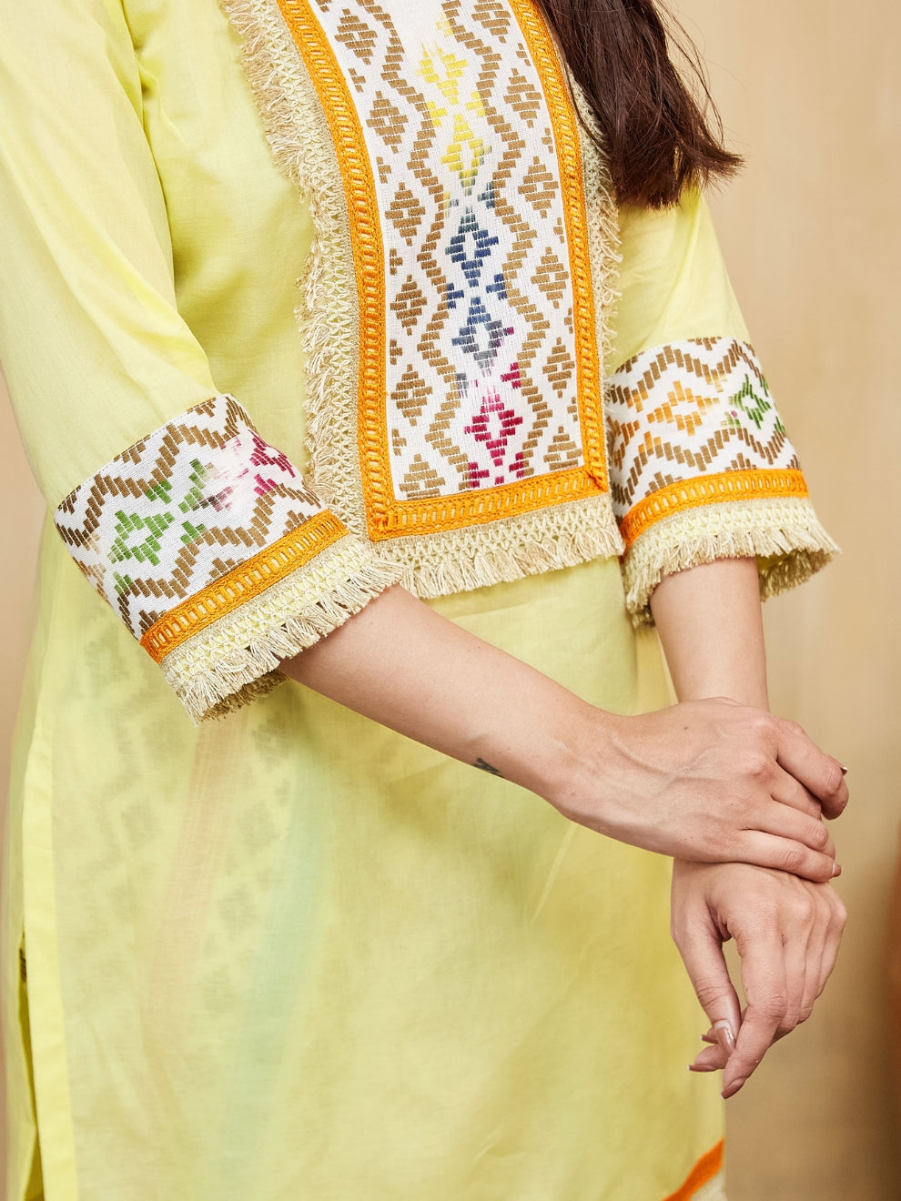 Anushka Straight Kurta With Dhoti