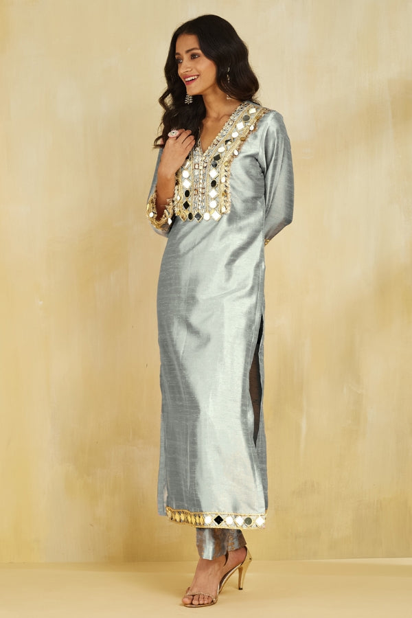 Firoza Straight Kurta With Pant