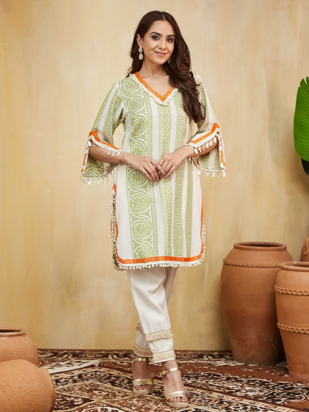 Anushka Straight Kurta With Salwar