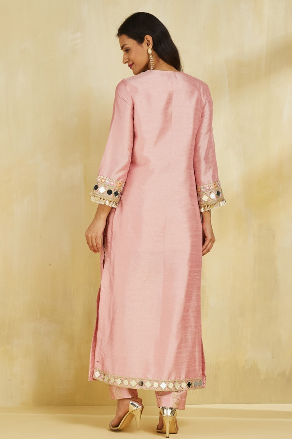Firoza straight kurta with pant
