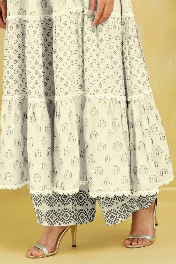 Firoza Kurta With Plazo