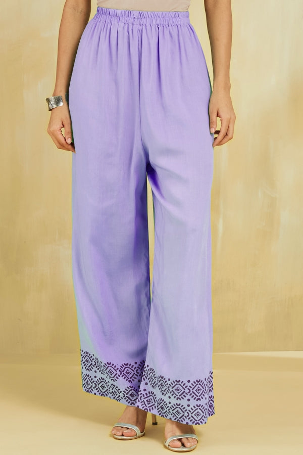 Firoza Kurta With Plazo And Dupatta