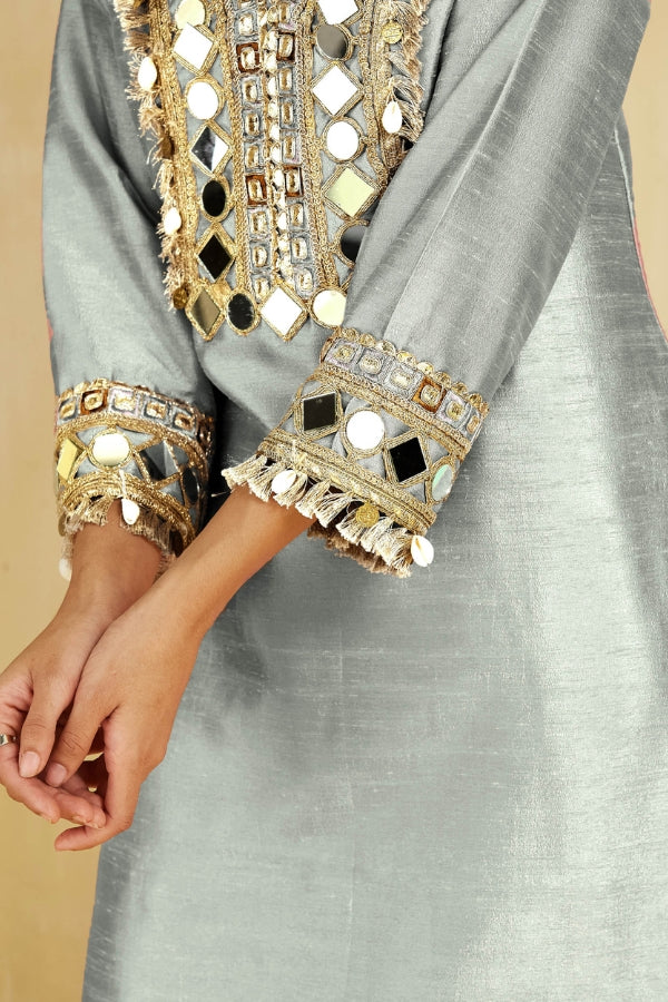 Firoza Straight Kurta With Pant