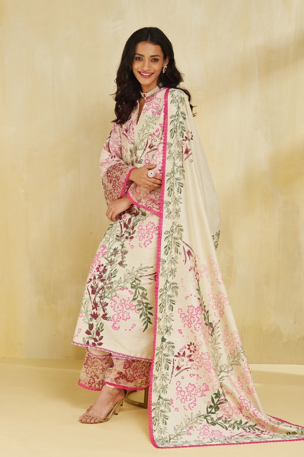 Firoza kurta with plazo