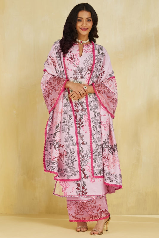 Firoza Kurta With Plazo