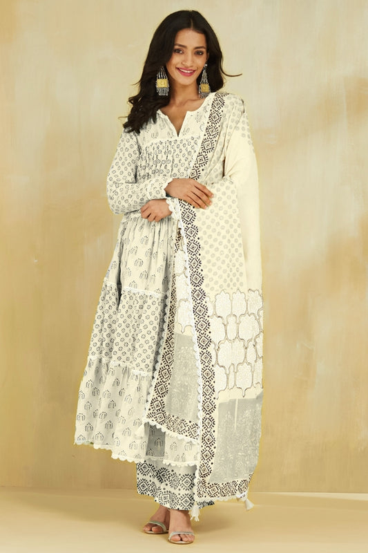 Firoza Kurta With Plazo