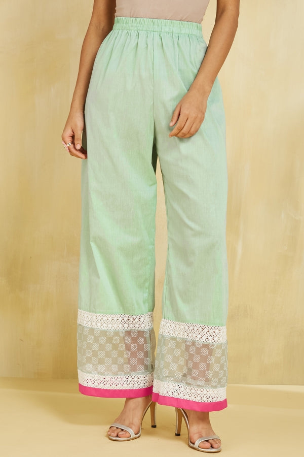 Firoza Kurta With Plazo And Dupatta