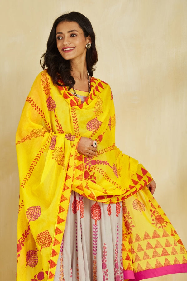 Firoza kurta with plazo and dupatta
