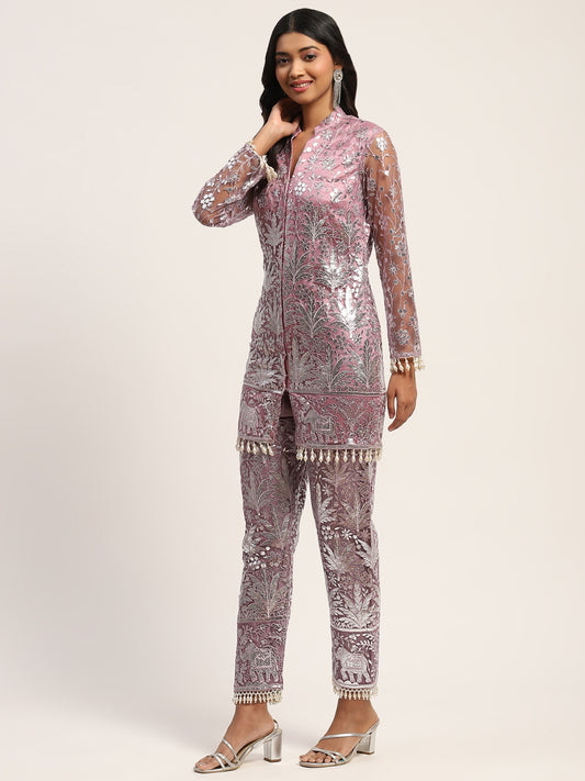 Lilac Azra kurta with pant