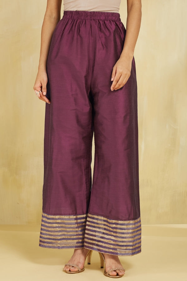 Firoza Kurta With Plazo And Dupatta