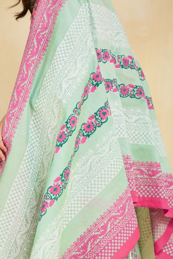 Firoza Kurta With Plazo And Dupatta